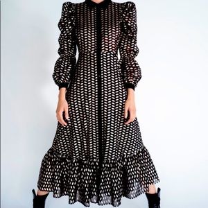 ZARA Midi Shirt Dress